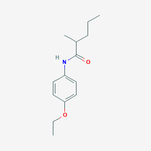 molecular formula C14H21NO2 B5019527 N-(4-ethoxyphenyl)-2-methylpentanamide 