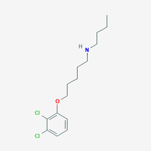 N-butyl-5-(2,3-dichlorophenoxy)-1-pentanamine