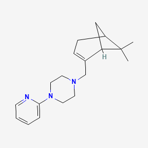 1-[(6,6-dimethylbicyclo[3.1.1]hept-2-en-2-yl)methyl]-4-(2-pyridinyl)piperazine