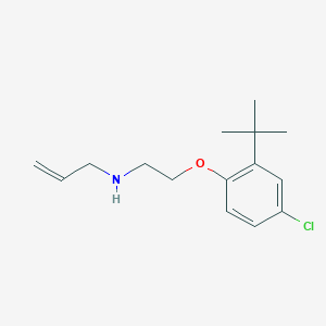 N-[2-(2-tert-butyl-4-chlorophenoxy)ethyl]-2-propen-1-amine