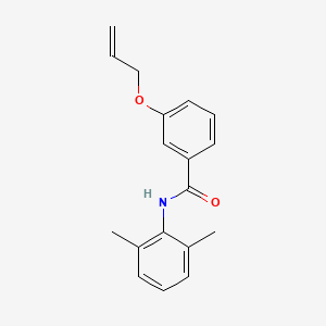 molecular formula C18H19NO2 B5019909 3-(allyloxy)-N-(2,6-dimethylphenyl)benzamide 