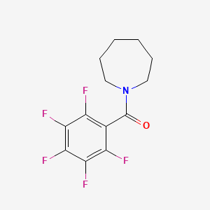 1-(pentafluorobenzoyl)azepane