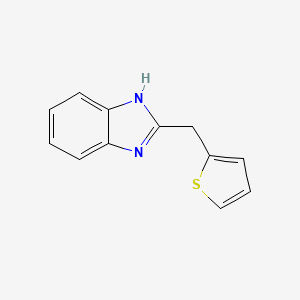 molecular formula C12H10N2S B5020031 2-(2-thienylmethyl)-1H-benzimidazole CAS No. 91597-89-6
