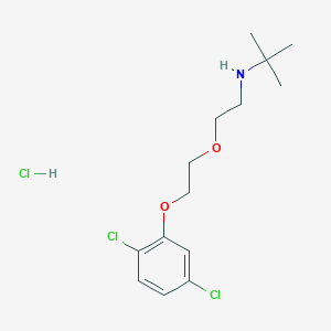 N-{2-[2-(2,5-dichlorophenoxy)ethoxy]ethyl}-2-methyl-2-propanamine hydrochloride