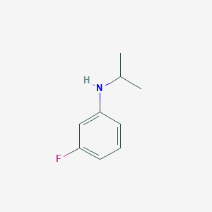 molecular formula C9H12FN B050206 N-异丙基-3-氟苯胺 CAS No. 121431-27-4