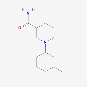 molecular formula C13H24N2O B5020615 1-(3-methylcyclohexyl)-3-piperidinecarboxamide 