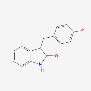 3-(4-fluorobenzyl)-1,3-dihydro-2H-indol-2-one