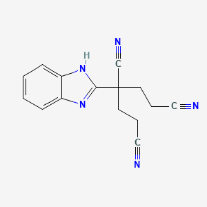 3-(1H-benzimidazol-2-yl)-1,3,5-pentanetricarbonitrile