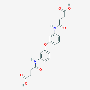 4,4'-[oxybis(3,1-phenyleneimino)]bis(4-oxobutanoic acid)