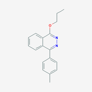 molecular formula C18H18N2O B5021030 1-(4-methylphenyl)-4-propoxyphthalazine 