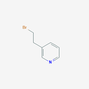 molecular formula C7H8BrN B050211 3-(2-溴乙基)吡啶 CAS No. 120277-73-8