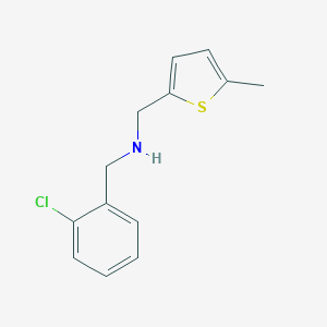 N-(2-chlorobenzyl)-1-(5-methylthiophen-2-yl)methanamine