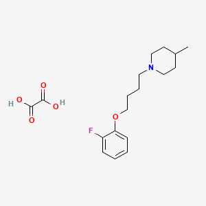 1-[4-(2-fluorophenoxy)butyl]-4-methylpiperidine oxalate