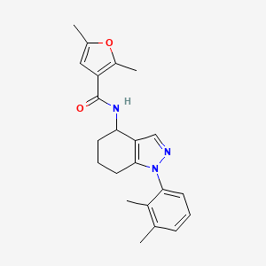 N-[1-(2,3-dimethylphenyl)-4,5,6,7-tetrahydro-1H-indazol-4-yl]-2,5-dimethyl-3-furamide