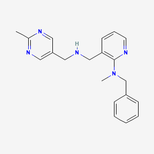 N-benzyl-N-methyl-3-({[(2-methyl-5-pyrimidinyl)methyl]amino}methyl)-2-pyridinamine