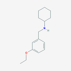 molecular formula C15H23NO B502185 N-(3-ethoxybenzyl)cyclohexanamine 