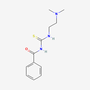 N-({[2-(dimethylamino)ethyl]amino}carbonothioyl)benzamide