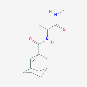 N-[1-(methylamino)-1-oxopropan-2-yl]adamantane-1-carboxamide