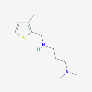 N,N-dimethyl-N'-[(3-methylthiophen-2-yl)methyl]propane-1,3-diamine