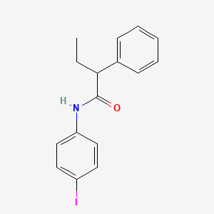 N-(4-iodophenyl)-2-phenylbutanamide