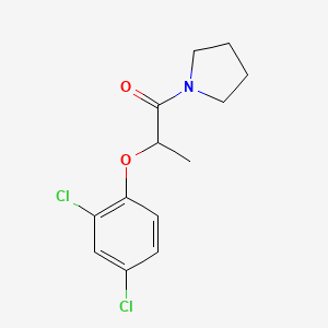 1-[2-(2,4-dichlorophenoxy)propanoyl]pyrrolidine