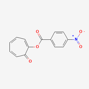 molecular formula C14H9NO5 B5022433 7-oxo-1,3,5-cycloheptatrien-1-yl 4-nitrobenzoate CAS No. 2961-84-4