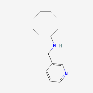 molecular formula C14H22N2 B5022461 N-(3-pyridinylmethyl)cyclooctanamine 