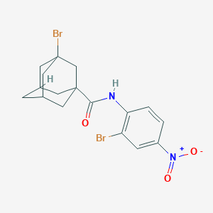 3-bromo-N-(2-bromo-4-nitrophenyl)-1-adamantanecarboxamide