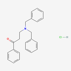 3-(dibenzylamino)-1-phenyl-1-propanone hydrochloride