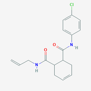 N-allyl-N'-(4-chlorophenyl)-4-cyclohexene-1,2-dicarboxamide