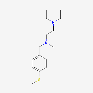 N,N-diethyl-N'-methyl-N'-[4-(methylthio)benzyl]-1,2-ethanediamine