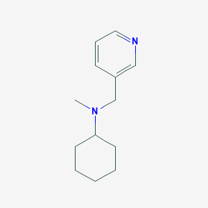 N-methyl-N-(3-pyridinylmethyl)cyclohexanamine