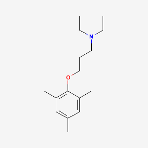 molecular formula C16H27NO B5023007 N,N-diethyl-3-(2,4,6-trimethylphenoxy)propan-1-amine 