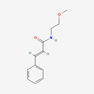 N-(2-methoxyethyl)-3-phenylacrylamide