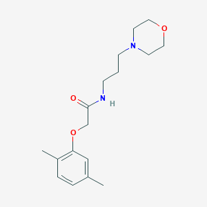 2-(2,5-dimethylphenoxy)-N-[3-(4-morpholinyl)propyl]acetamide