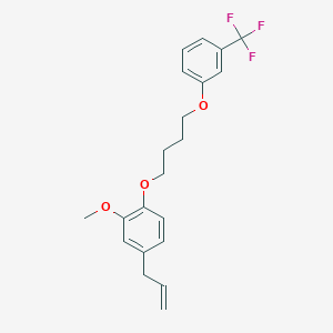 4-allyl-2-methoxy-1-{4-[3-(trifluoromethyl)phenoxy]butoxy}benzene