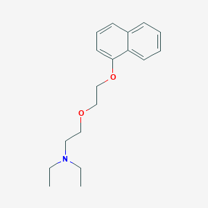 molecular formula C18H25NO2 B5023544 N,N-diethyl-2-[2-(1-naphthyloxy)ethoxy]ethanamine 