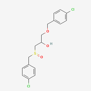 1-[(4-chlorobenzyl)oxy]-3-[(4-chlorobenzyl)sulfinyl]-2-propanol