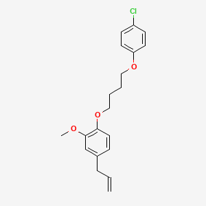 4-allyl-1-[4-(4-chlorophenoxy)butoxy]-2-methoxybenzene