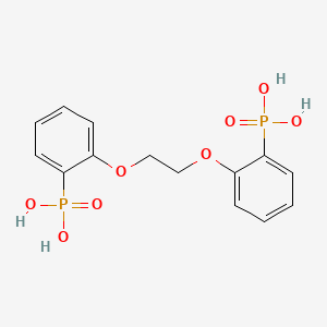 [1,2-ethanediylbis(oxy-2,1-phenylene)]bis(phosphonic acid)