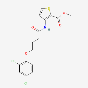 methyl 3-{[4-(2,4-dichlorophenoxy)butanoyl]amino}-2-thiophenecarboxylate