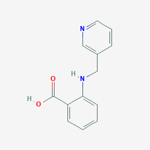 molecular formula C13H12N2O2 B502419 2-[(吡啶-3-基甲基)氨基]苯甲酸 CAS No. 282719-60-2