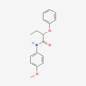 N-(4-methoxyphenyl)-2-phenoxybutanamide