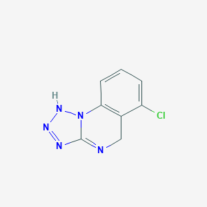 molecular formula C8H6ClN5 B502427 6-Chloro-1,5-dihydrotetrazolo[1,5-a]quinazoline CAS No. 881447-41-2