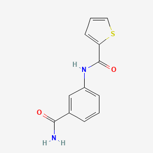 N-[3-(aminocarbonyl)phenyl]-2-thiophenecarboxamide