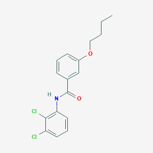 molecular formula C17H17Cl2NO2 B5024353 3-butoxy-N-(2,3-dichlorophenyl)benzamide 