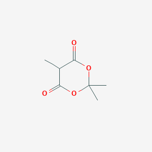 molecular formula C7H10O4 B050244 2,2,5-三甲基-1,3-二氧六环-4,6-二酮 CAS No. 3709-18-0