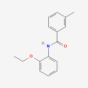 molecular formula C16H17NO2 B5024695 N-(2-ethoxyphenyl)-3-methylbenzamide CAS No. 349096-36-2