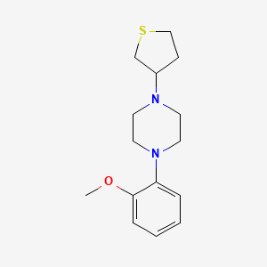 1-(2-methoxyphenyl)-4-(tetrahydro-3-thienyl)piperazine