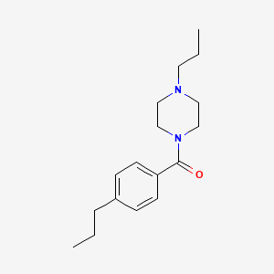 1-propyl-4-(4-propylbenzoyl)piperazine